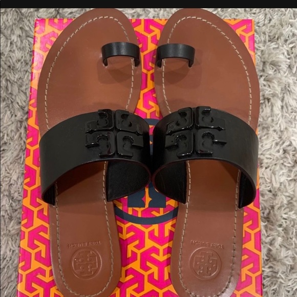 tory burch lowell 2 flat slide